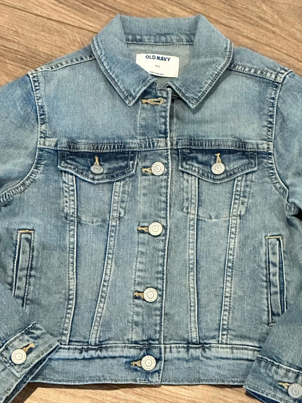 NWT! Old Navy Kids' (8) Light Blue Denim Jacket